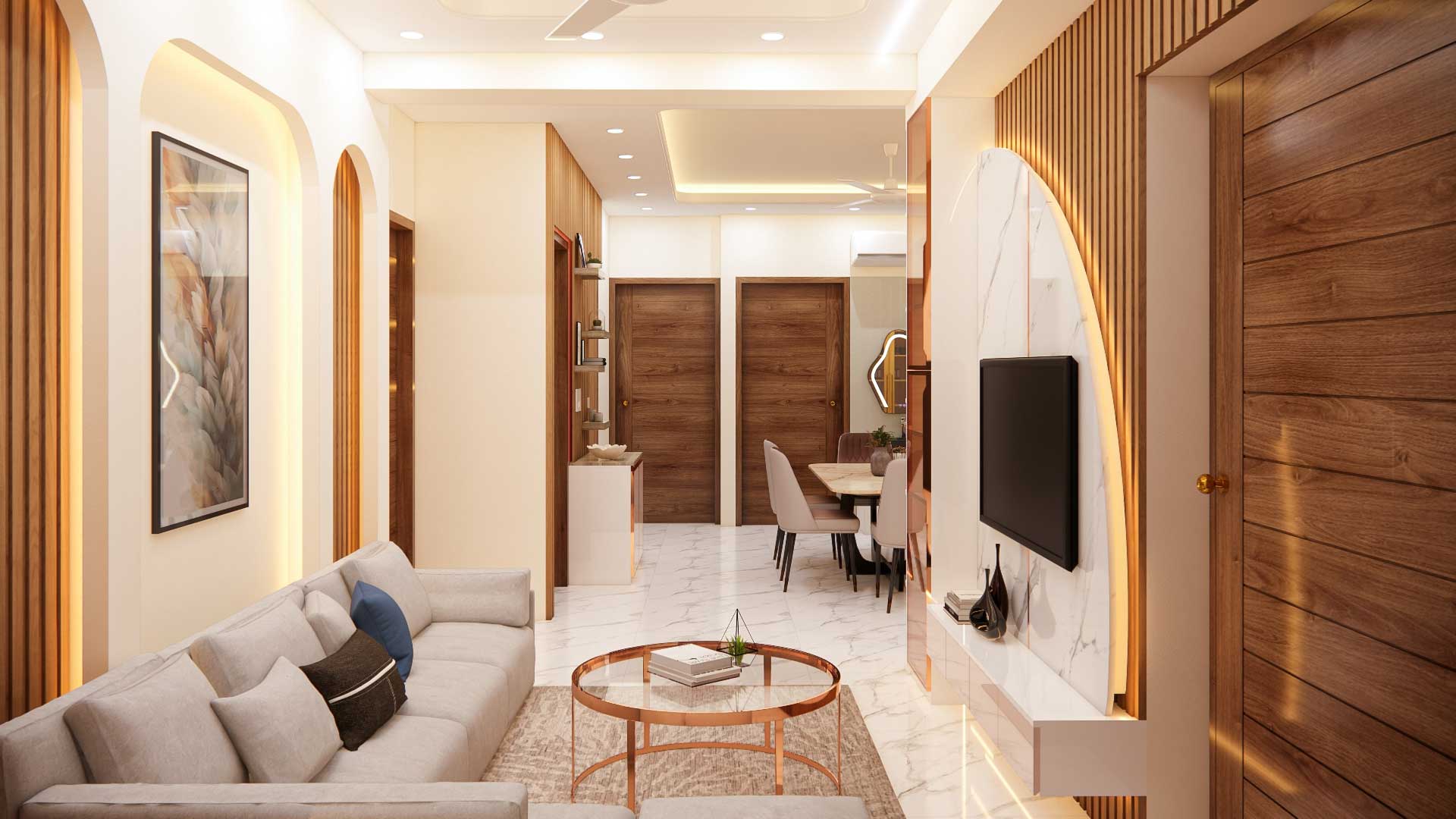 Engineering and Interior Design project visualization